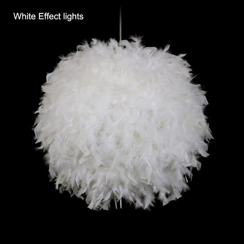 Feathersy - Feather Pendant Light (Lampshade)
